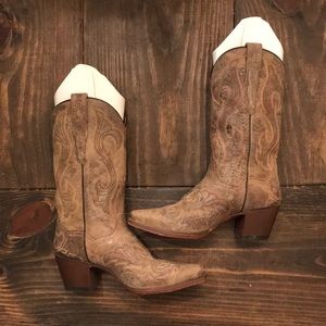 Dan Post Distressed Cowboy Boots